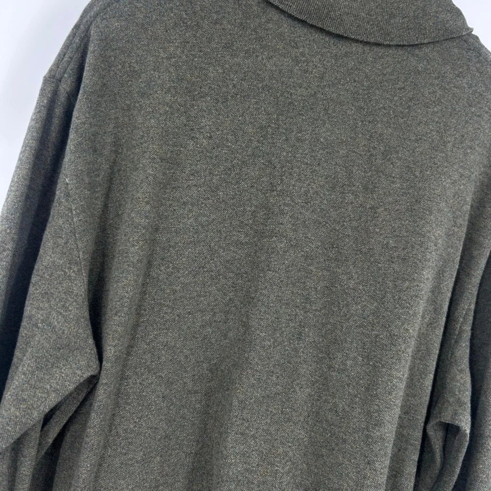 Polo Ralph Lauren Long Sleeve Polo Shirt Green Orange Pony Logo Size‎ L